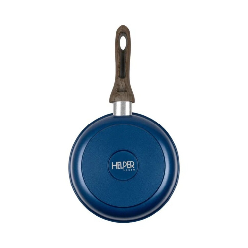 HELPER Gloria сковорода 28см ручка с покрытием soft touchцв.синий GB4528